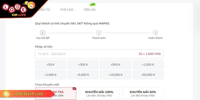 Review Lode88 và cách nạp rút tại nền tảng cá cược uy tín 4 Nhiều bet thủ cho biết cách nạp tiền Lode88 rất đơn giản